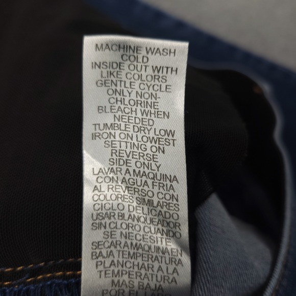 Democracy Ab‎ Solution Jeans Womens Size 10 Ankle Skimmer Denim Stretch Slimming - Picture 4 of 12